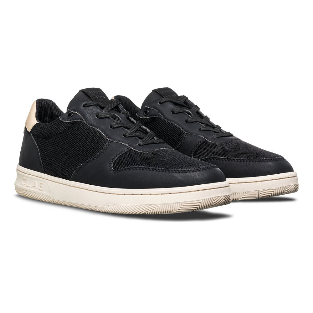 CLAE x Vuori MALONE LITE Shoes Womens USA381-N50 In Black